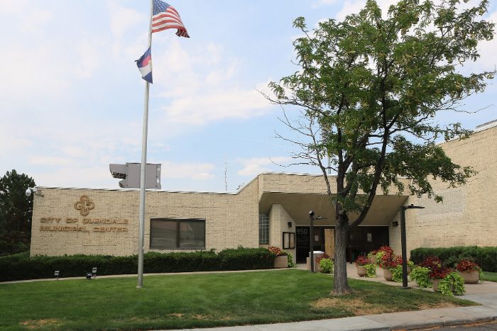The City of Glendale Municipal Center in Glendale, Colorado